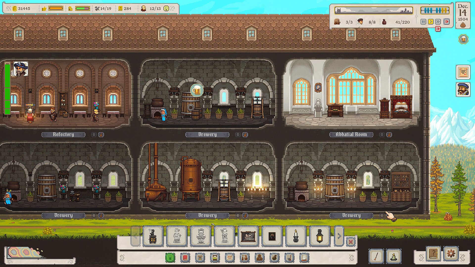 修道院酿酒大亨/Ale Abbey - Monastery Brewery Tycoon