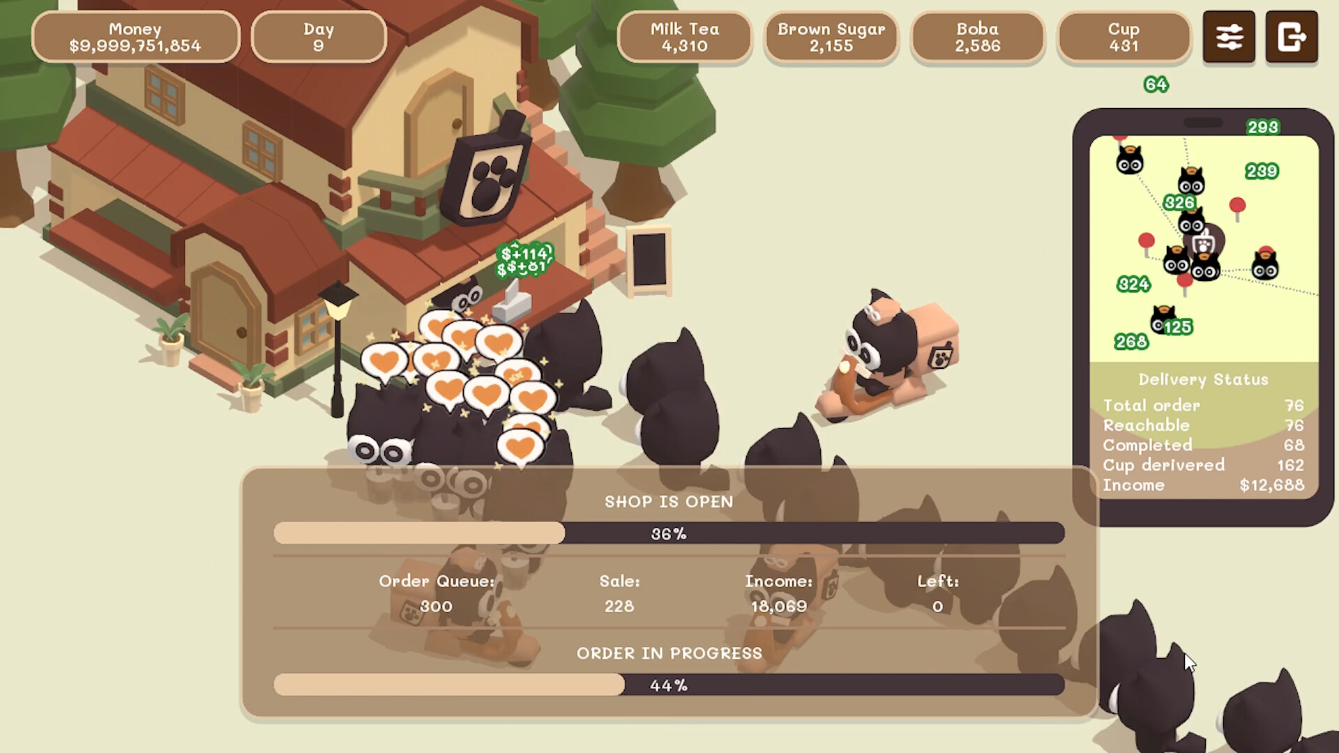 珍珠奶茶店模拟器:放置商店管理/Boba Simulator : Idle Shop Management