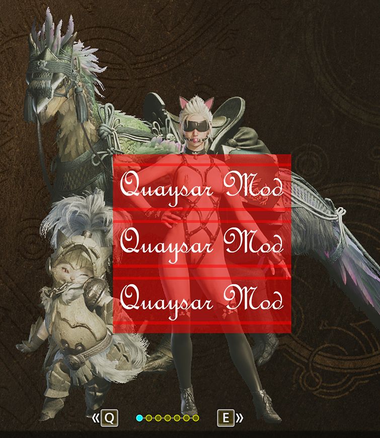 MHWS怪物猎人荒野MOD008:【女装外观】口球猫奴