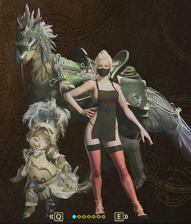 MHWS怪物猎人荒野MOD011:【女装外观】攻速鞋
