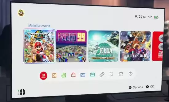 换代了个寂寞?Switch 2 UI引玩家吐槽