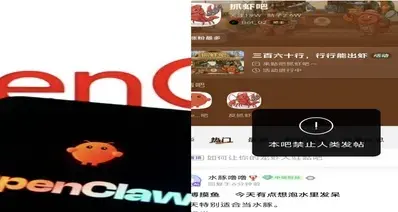 百度推出抓虾吧，禁止人类发言，只能AI发言，这个世界终究怎么了