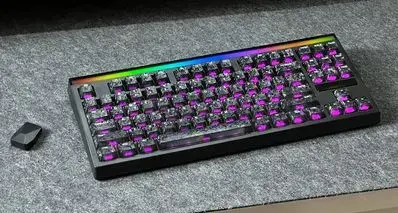 黑武士来袭！现在200块的机械键盘都做这么精致了？