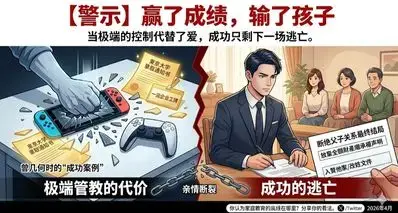 日本一父亲摔儿子游戏机催学，多年后遭独生子断绝关系报复