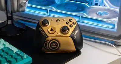 499元 目前最强竞技手柄？8K回报率+TMR摇杆|小鸡天王星8K