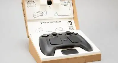 炸了！全新【Steam手柄】开箱图泄露，与PS5手柄对比太直观