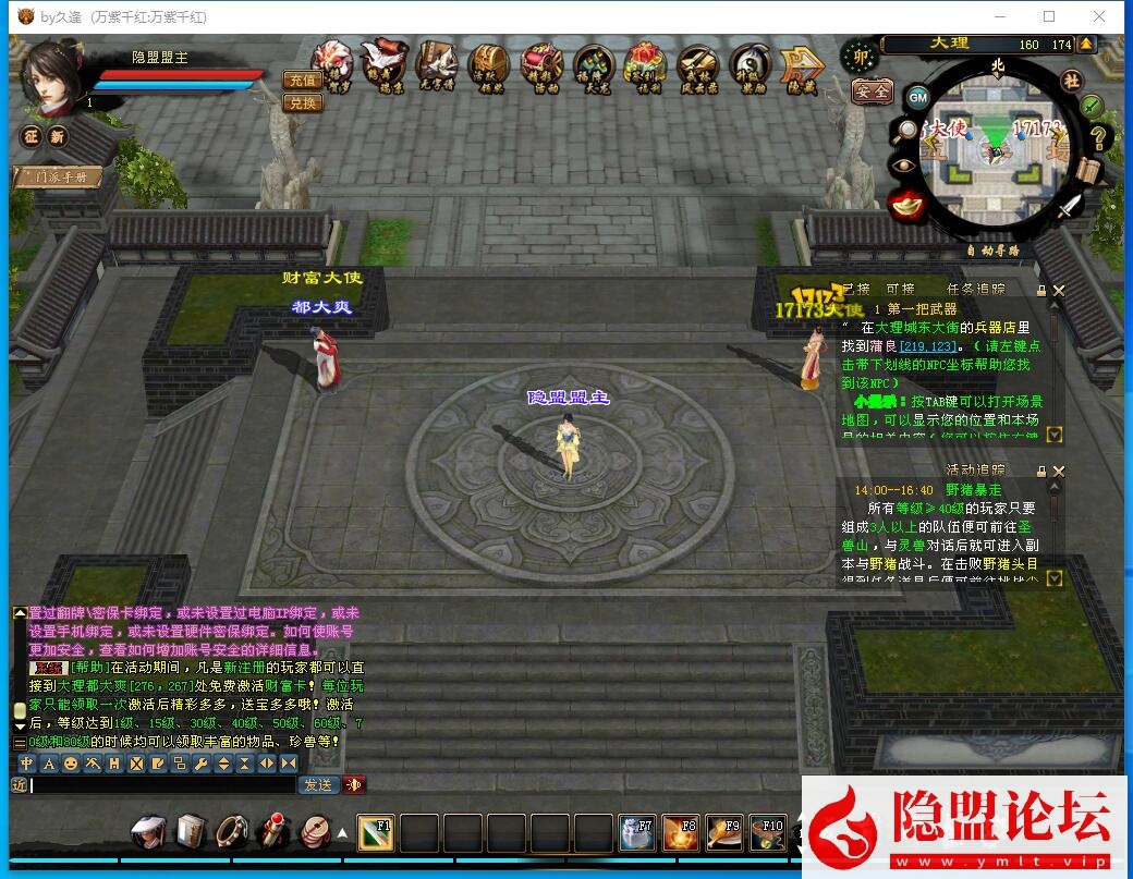 隐盟最新整理精品网单【天龙八部之万紫千红v6.5】VM单机一键单机仿官无限制版 隐盟视频教程 配套工具及GM网页后台