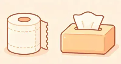 卷纸和抽纸到底有什么区别？能不能混着用？