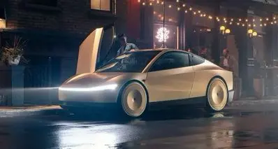 特斯拉 Cybercab 前机舱曝光