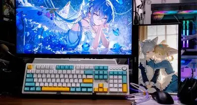 259元办公新神！104配列的静音茶轴！高斯3104TPro