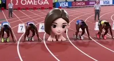 What？有博主给豆包安了两条腿，还要带她去参加马拉松？