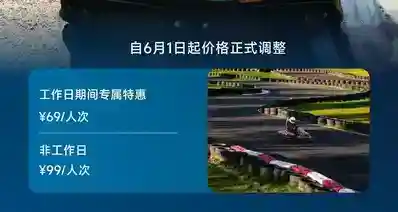小米卡丁车体验中心即将调价：工作日69元/人，非工作日99元/人