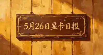 5070跌了丨5月26日显卡日报