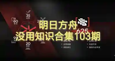 明日方舟没用知识合集103期