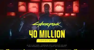 CDPR宣布《赛博朋克2077》销量突破4000万份