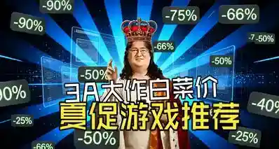 3A大作白菜价，夏促最后一波游戏推荐，全是新史低，建议收藏