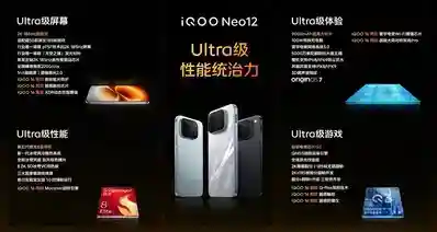 iQOO Neo12 正式发布：2K 185Hz屏，骁龙8E5+主动风冷，4299元起